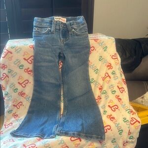 Wrangler Classic Denim Flare Jeans For girls